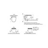 VitrA Sento Rim-ex  7748B403-7211  Asma Klozet, 54 cm, VitrA Clean, Beyaz