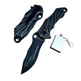 Browning Marka 23 cm Otomatik Çakı Metal Kibrit ile