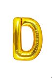 Folyo Harf D 16'' 36 Cm Harf Gold Renk