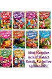 Mini Masallar Sersi Kitap Dizisi 10'lu Set 16 sayfa Renkli Resimli Mini Baş Ucu Kitabı 12*16cm