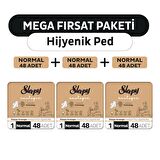 Sleepy Ecologic Premium Plus Hijyenik Ped Mega Fırsat Paketi Normal 144 Adet
