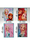  Sticker Yapıştırma Frozen Elsa Frozen Çıkartmaları (8 Adet 4* 6 cm) & (2 Adet 8*12 cm) Yapıştırma