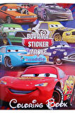  Boyama Kitabı Stickerlı Cars Arabalar Model Boyanacak Sayfa Sayısı 16 (ARKA KAPAK KESİLEREK MASKELİ)