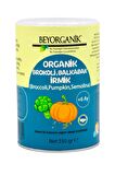 ORGANİK Brokoli Balkabak İrmik 250gr (Pestisit ve Aflatoksin Analizli)
