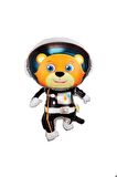 Ayı Astronot Folyo Balon 90 cm (36 inç)