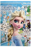  Frozen Temalı Elsa Karlar Ülkesi Kalın Kaliteli Parlak Kapak Çizgili Günlük Defter,not Defteri