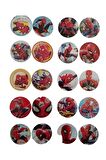 Boyama Kitabı Stickerlı Avengers Marvel Spıderman Karakterleri Boyanacak Sayfa Sayısı 16