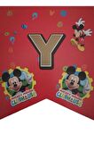 Mickey Mouse Iyiki Doğdun Resimli Banner