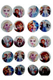 Frozen Elsa Karlar Ülkesi Boyama Kitabı Stickerli Boyanacak Sayfa Sayısı 16 Arka Kapak Maskeli