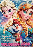 Frozen Elsa Karlar Ülkesi Boyama Kitabı Stickerli Boyanacak Sayfa Sayısı 16 Arka Kapak Maskeli