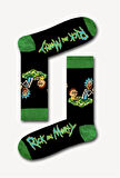 Rick and Morty Desenli Unisex Çorap