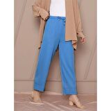 Bağcık Detaylı Double Paça Pantolon