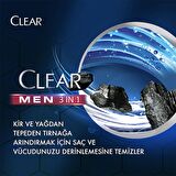 Clear Men Arındırıcı Kömür 3 in 1 Kepeğe Karşı Şampuan ve Duş Jeli 350 ml