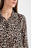 DeFacto Regular Fit Leopar Desenli Uzun Kollu Gömlek I8266AZ24AUBG320