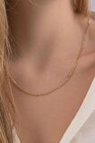 14 Ayar Altın Gurmet Zincirde Fiyonk Detaylı Kolye 2.50 mm