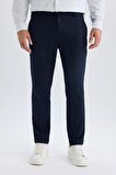 DeFacto Tailored Fit Normal Kesim Düz Paça Her Yöne Esneyen Yazlık Kumaş Pantolon C7508AX24AUNV253