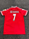 Beckham 7 UNITED 1998/00 Sezon Nostalji Kısa Kol Yakalı Forması