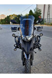 Benelli TRK 502 X Siperlik Ön Cam 2017 2024 Model 54cm Açıkfüme Renkli 4mm UZUN CAM