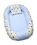 Berababy Deluxe Babynest Renkli Puantiye Model Bebek Yuvası