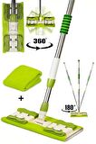 Sihirli Teleskobik Mop Multi Fonksiyonel Ayarlanır Mikrofiber Mop Paspas Ev Bakım Ve Temizlik Seti
