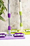 Sihirli Teleskobik Mop Multi Fonksiyonel Ayarlanır Mikrofiber Mop Paspas Ev Bakım Ve Temizlik Seti