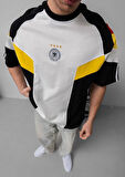 ALMANYA Deutschland OVERSIZE PENYE TİŞÖRT - KIRMIZI SARI BEYAZ GERMANY T-SHIRT