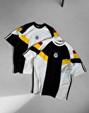 ALMANYA Deutschland OVERSIZE PENYE TİŞÖRT - KIRMIZI SARI BEYAZ GERMANY T-SHIRT