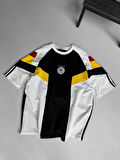 ALMANYA Deutschland OVERSIZE PENYE TİŞÖRT - KIRMIZI SARI BEYAZ GERMANY T-SHIRT
