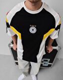 ALMANYA Deutschland OVERSIZE PENYE TİŞÖRT - KIRMIZI SARI BEYAZ GERMANY T-SHIRT
