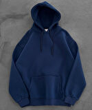 OVERSIZE KALİTE KAPÜŞONLU SWEATSHIRT - %100 KOMPAKT PENYE ŞARDONLU SWEATSHIRT
