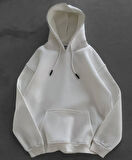 OVERSIZE KALİTE KAPÜŞONLU SWEATSHIRT - %100 KOMPAKT PENYE ŞARDONLU SWEATSHIRT