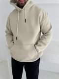 OVERSIZE KALİTE KAPÜŞONLU SWEATSHIRT - %100 KOMPAKT PENYE ŞARDONLU SWEATSHIRT