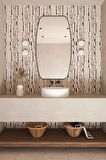 Fawdecor Berlin Dekoratif Duvar Aynası Gold 57 x 100 Cm