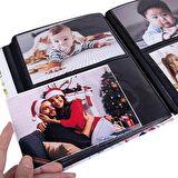 200’lük 10x15cm Fotoğraf Albümü -Retro kapak