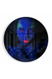Neon Kadın Cam Tablo | Hediyelik, Dekoratif, Ofis, Mutfak