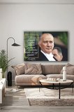 Atatürk Özel Tasarım 11 Yatay Cam Tablo