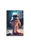 Space/Uzay Yapay Zeka Özel Tasarım Cam Tablo Ofis, Mutfak Çocuk Odası, Salon 163
