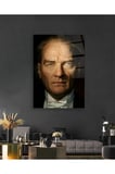 Mustafa Kemal Atatürk Portesi Cam Tablo