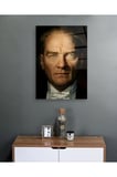 Mustafa Kemal Atatürk Portesi Cam Tablo