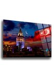 Istanbul Galata Cam Tablo | Hediyelik, Dekoratif, Ofis, Mutfak