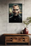 Mustafa Kemal Atatürk Cam Tablo