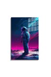 Space/Uzay Yapay Zeka Özel Tasarım Cam Tablo Ofis, Mutfak Çocuk Odası, Salon 24