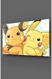 Pokemon Aşk Cam Tablo