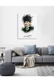 Atatürk Imzalı Cam Tablo