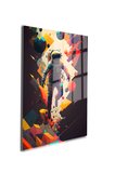 Space/Uzay Yapay Zeka Özel Tasarım Cam Tablo Ofis, Mutfak Çocuk Odası, Salon 78