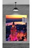 BÜYÜLEYİCİ GÖRÜNÜMÜYLE TEMPERLİ CAM İÇİN TASARLANMIŞ GALATA KULESİ (GALATA TOWER)