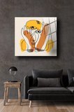Sanat Cam Tablo | Hediyelik, Dekoratif, Ofis, Mutfak