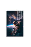 Space/Uzay Yapay Zeka Özel Tasarım Cam Tablo Ofis, Mutfak Çocuk Odası, Salon 85