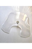 MOTOCAM Piaggio Beverly 500 Siperlik Ön Cam 2001-2007 Model 35cm Şeffaf Renkli 4mm