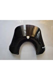 MOTOCAM Piaggio Beverly 500 Siperlik Ön Cam 2001-2007 Model 35cm Siyah Renkli 4mm